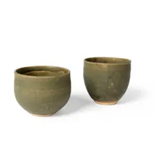 Norah Braden, TWO TEA BOWLS, stoneware