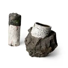 Camille Virot, BOITE GÉOLOGIQUE AND PETITE BOITE GÉOLOGIQUE, stoneware