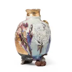Gareth Mason, 'CIRRUS CROWN' VASE, 2011, 2011, stoneware with porcelain slip