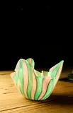 FAZZOLETTO VASE by Fulvio Bianconi, glass, sold May 2025