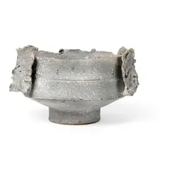 LARGE VESSEL WITH WINGS by Colin Pearson, stoneware, offered May 2025