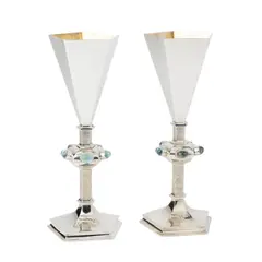 Jocelyn Burton, PAIR OF 'FITZWILLIAM MUSEUM' CLARET CUPS, 1975, 1975, silver