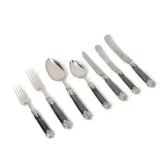 Jocelyn Burton, SET OF 'ACANTHUS' PRESENTATION FLATWARE, 2003, 2003, silver