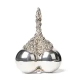 Joceylyn Burton, 'SHELL' POWDER PUFF, 1971, 1971, silver
