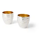 Miriam Hanid, PAIR OF 'WATER' BEAKERS, 2009, 2009, silver and gilt