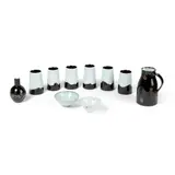 Chris Keenan, SET OF SIX 'TOMORROW A LANDSCAPE' VESSELS, porcelain