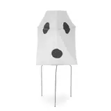 Isamu Noguchi, FLOOR LAMP, bamboo and lacquered metal