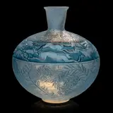LIÈVRES VASE, NO. 942 by René Lalique, sold May 2025
