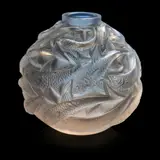 OLERON VASE, NO. 1008 by René Lalique, sold May 2025