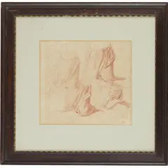 Alfred Stevens, DRAPERY STUDIES