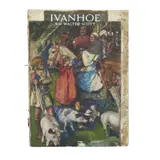 Maurice Greiffenhagen, 'IVANHOE', EIGHT ORIGINAL ILLUSTRATIONS, 1906, 1906, "Seest thou, Isaac," said Front-de-Boeuf, "the range of iron bars above that glowing charcoal?"