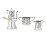Kate Harris, THREE PIECE COFFEE SERVICE, 1901, 1902