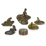 Clio Hinton Bracken, ART NOUVEAU VIDE POCHE, 1899, 1899, bronze