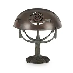 Gustav Gurschner, LAMP, CIRCA 1905, 1905, bronze