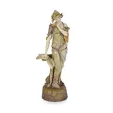 Ernst Wahliss, 'POESIE', A JUGENDSTIL FIGURE, CIRCA 1890, 1890, painted and glazed porcelain