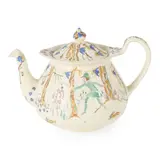 Jessie M. King, TEAPOT AND COVER, CIRCA 1940