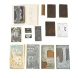 Jessie M. King, COLLECTION OF ORIGINAL PRINTING BLOCKS, CIRCA 1910 AND LATER