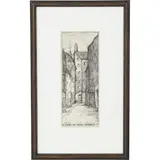 Jessie M. King, ‘A CLOSE IN HIGH STREET’, CIRCA 1912, 1912, pen and ink on vellum