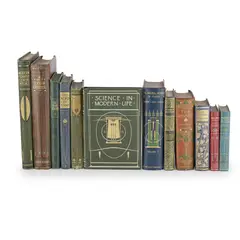 Talwin Morris, LARGE COLLECTION OF WORKS IN BINDINGS DESIGNED BY MORRIS