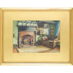 Ann Macbeth, COTTAGE INTERIOR, 1919, 1919