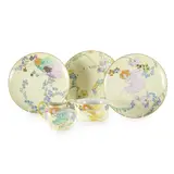 Elizabeth Mary Watt, GROUP OF TEAWARES, CIRCA 1930, 1930, hand painted porcelain