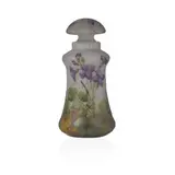 Daum, SCENT BOTTLE, CIRCA 1905, 1905, overlaid and acid-etched mottled glass