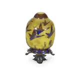 Charles Schneider, 'LE VERRE FRANCAIS' NIGHT LIGHT, CIRCA 1920, 1920, acid-etched cameo glass