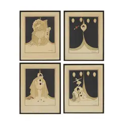 Roland Paris, 'POUPÉES', SET OF FOUR PRINTS, CIRCA 1925, 1925