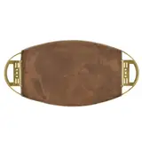Gustave Serrurier-Bovy, TRAY, CIRCA 1900, 1900, copper and brass