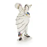 Constantin Holzer-Defanti, PIERROT AND PIERRETTE, CIRCA 1922, 1922, glazed and gilded earthenware