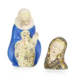 Paola Bologna, KNEELING MADONNA, 1937, 1937, painted and glazed ceramic