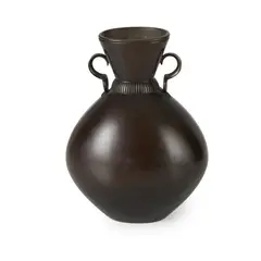 Just Andersen, ART DECO VASE, CIRCA 1930, 1930, patinated bronze