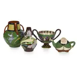Frederick Rhead, GROUP OF FOLEY 'INTARSIO' WARES, CIRCA 1900, 1900
