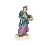 Charles Vyse, 'THE PEDLAR', CHELSEA POTTERY FIGURE, 1926, 1926, painted and glazed pottery, CV/ CHELSEA/ 1926