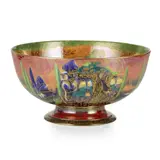 Daisy Makeig-Jones, FAIRYLAND FLAME-LUSTRE PUNCH BOWL, CIRCA 1925