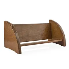 BOOK TROUGH, 1950's/1960's by Robert 'Mouseman' Thompson, 1950, oak, sold Apr 2025