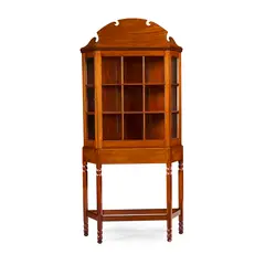 Arthur Romney Green, ARTS & CRAFTS CABINET ON STAND, CIRCA 1920, 1920, mahogany