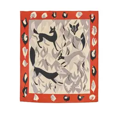 Sax Shaw, 'THE LITTLE FOXES', DOVECOT STUDIOS TAPESTRY, CIRCA 1955, 1955, wool threads