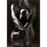 Ruth Bernhard, CLASSIC TORSO WITH HANDS, 1952