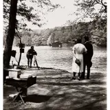 Hans Casparius, TWO PHOTOGRAPHERS AND A FILMMAKER, 1930/1970s, 1930, silver bromide prints