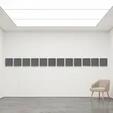 Alan Charlton, TEAM PAINTING (IN TWELVE PARTS), 1988, 1988