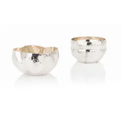 Ndidi Ekubia, TWO BOWLS, 2003 and 2005, 2003, silver