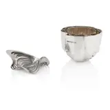 Sidsel Dorph-Jensen, BOWL WITH LAYERED EDGE, 2006, 2006, maker's mark and hallmarked for London, 958 Britannia silver