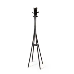 Jim Partridge, SPRUNG HALLSTAND, scorched oak
