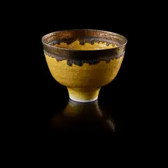 Lucie Rie, FOOTED BOWL, c.1980, 1980, porcelain