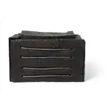Jim Partridge, BOX, scorched oak and steel