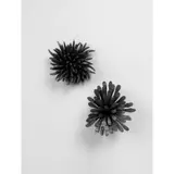 Junko Mori, TWO WALL PIECES, wax-coated forged mild steel