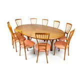 John Makepeace, DINING SUITE, 1996, 1996, cherry wood