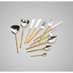 Stuart Devlin, 8 PIECE FLATWARE SERVICE, 1968, 1968, silver and silver gilt,