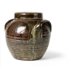 Svend Bayer, JAR AND COVER, stoneware